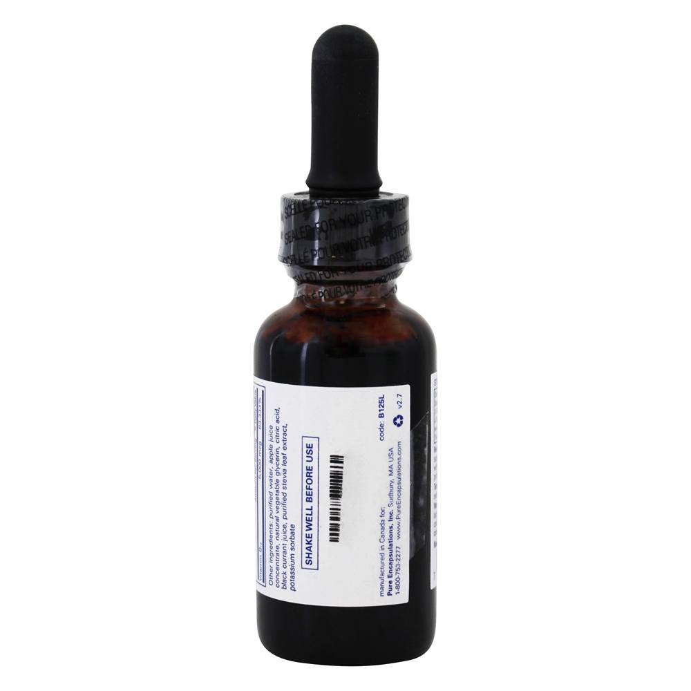 Vitamina B12 Líquida 5000 mcg. - 30 ml. Pure Encapsulations - Imagem 3