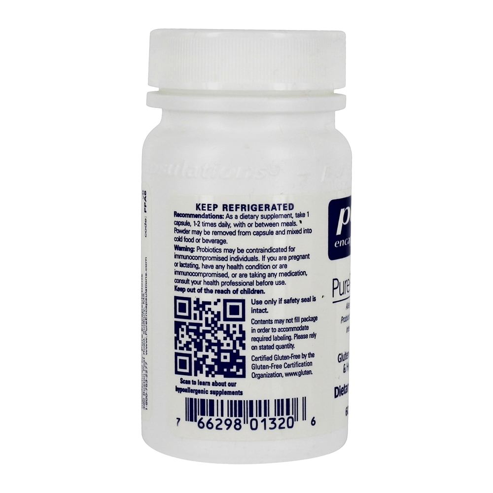 PureProbiotic Fórmula Sem Alérgenos 5 Bilhões de UFC - Cápsulas 60 Pure Encapsulations - Imagem 4