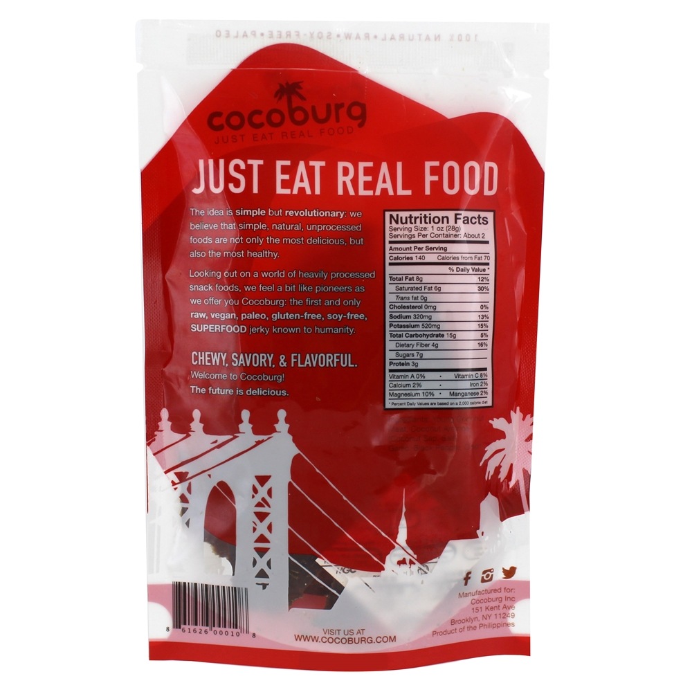 Vegan Coco Irregular Original - 1.5 oz. Cocoburg - Imagem 2