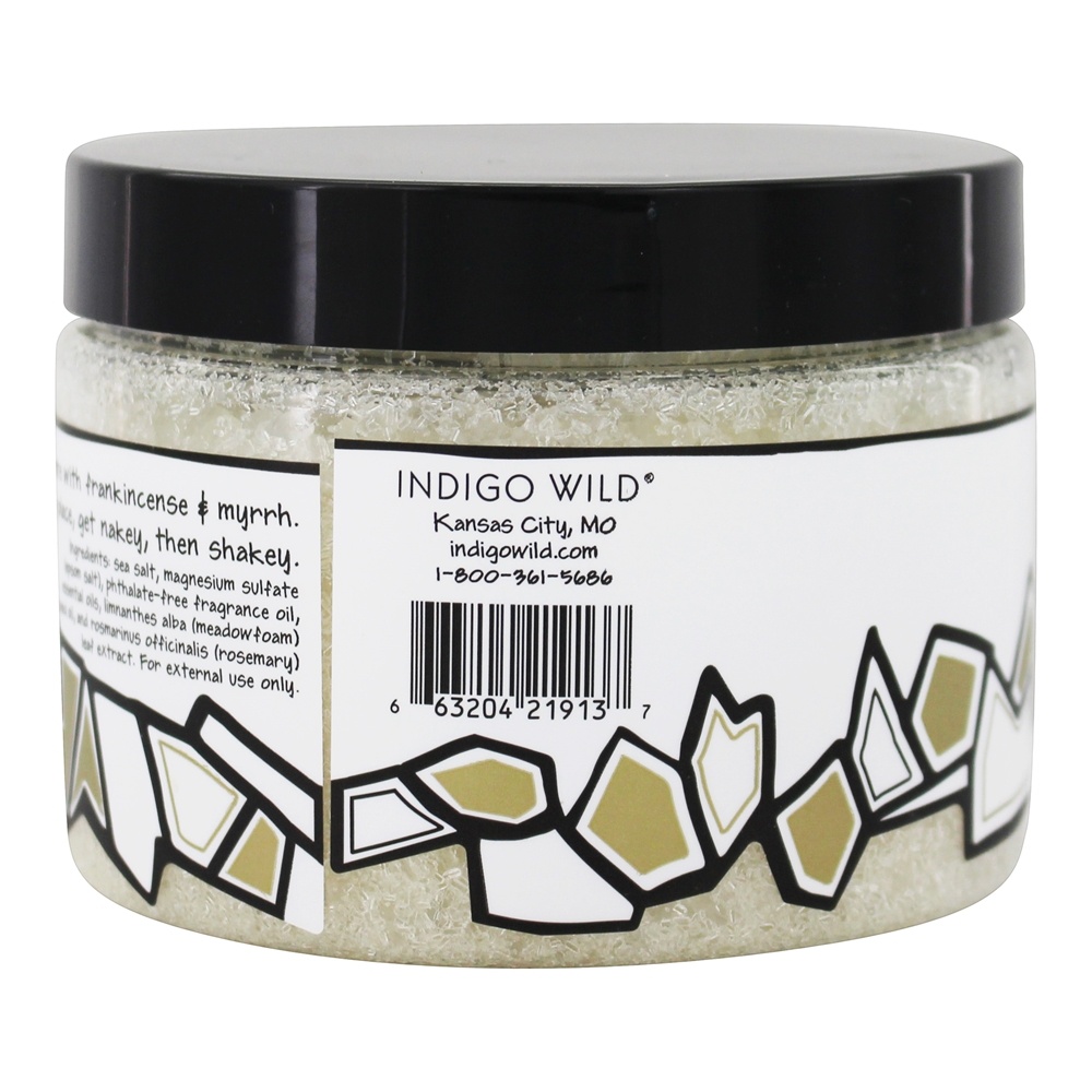 Zum Tub Epsom & Sea Salts Frankincense & Myrrh - 12 oz. Indigo Wild - Imagem 3