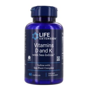 Comprar vitaminas d e k com iodo marinho - cápsulas 60 life extension preço no brasil iodo vitaminas e minerais suplemento importado loja 197 online promoção -