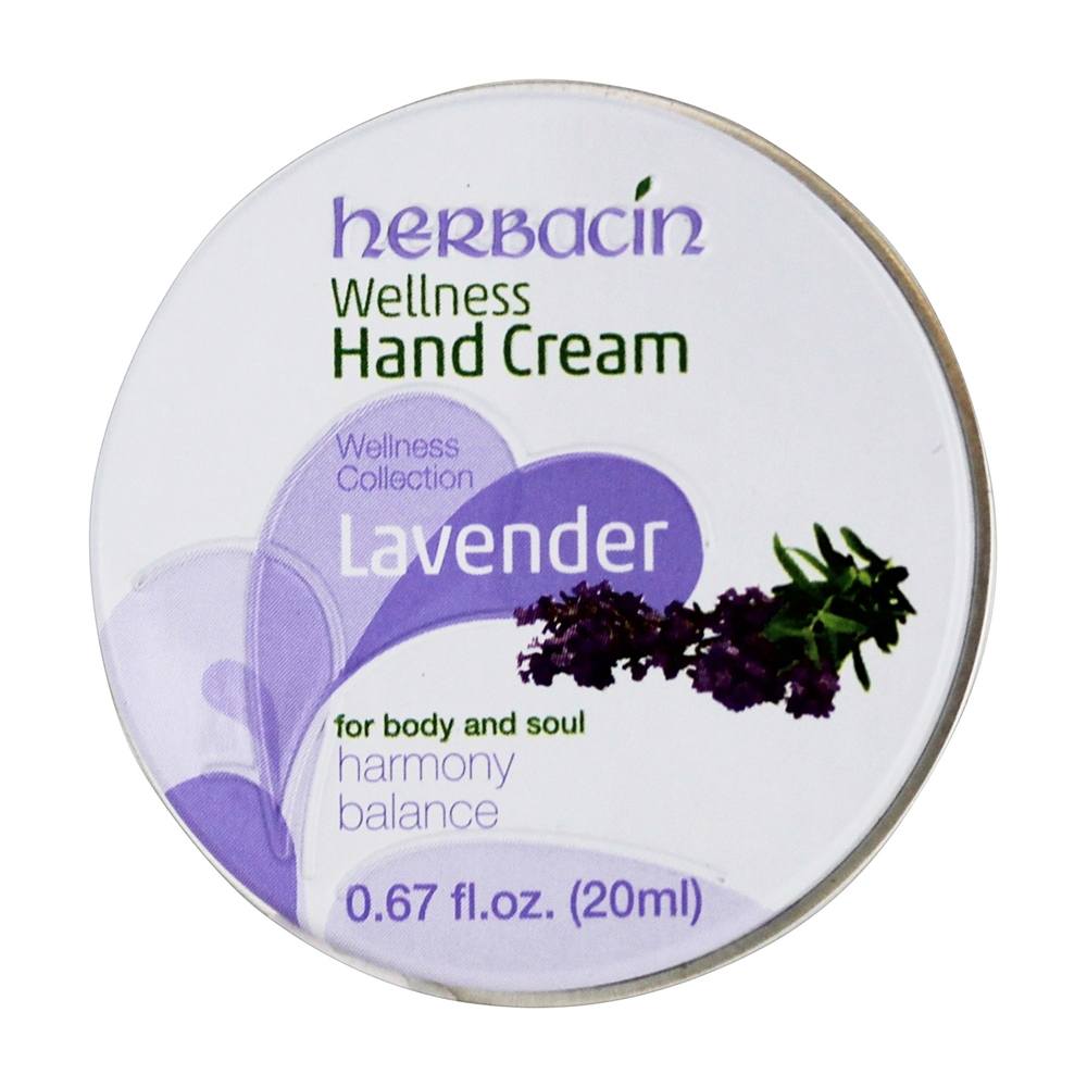 Creme de Mãos Wellness para Body & Soul Lavender - 0.67 fl. oz. Herbacin