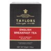 Comprar café da manhã inglês black tea - 20 saquinhos de chá taylors of harrogate preço no brasil café em grãos chás e café suplemento importado loja 9 online promoção -