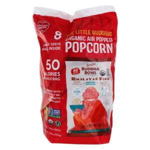Tigela de Buddha Orgânico Pipoca Himalaia Rosa - 8 Pacote (s) Lesser Evil