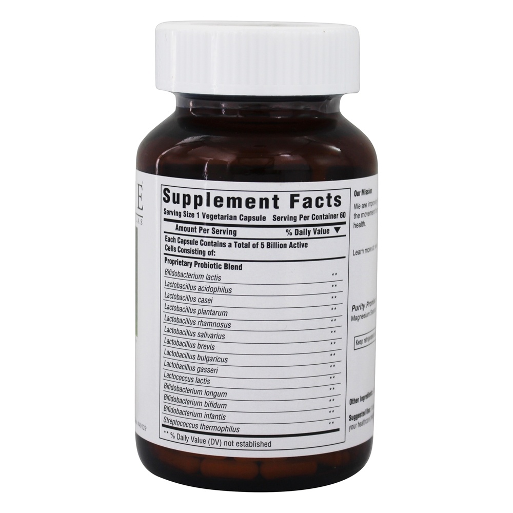 Flora 5 - 14 Complete Probiotic Care 5 Billion CFU - Cápsulas vegetarianas 60 Innate Response Formulas - Imagem 2