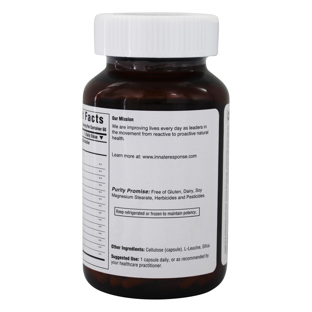Flora 5 - 14 Complete Probiotic Care 5 Billion CFU - Cápsulas vegetarianas 60 Innate Response Formulas - Imagem 3