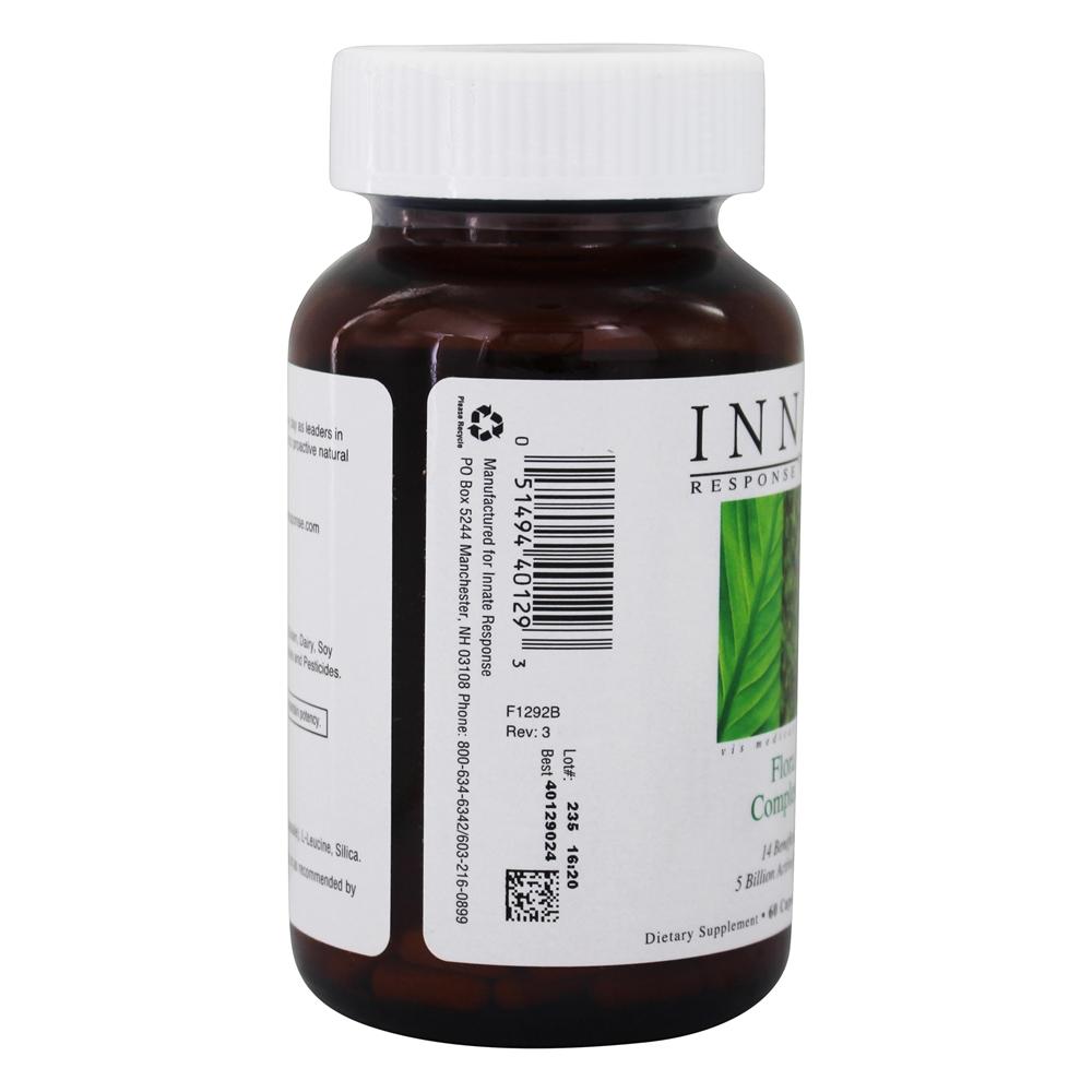 Flora 5 - 14 Complete Probiotic Care 5 Billion CFU - Cápsulas vegetarianas 60 Innate Response Formulas - Imagem 4