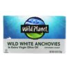 Comprar anchovas brancas selvagens em azeite virgem extra - 4. 4 oz. Wild planet preço no brasil alimentos & lanches sardinhas e anchovas suplemento importado loja 1 online promoção -