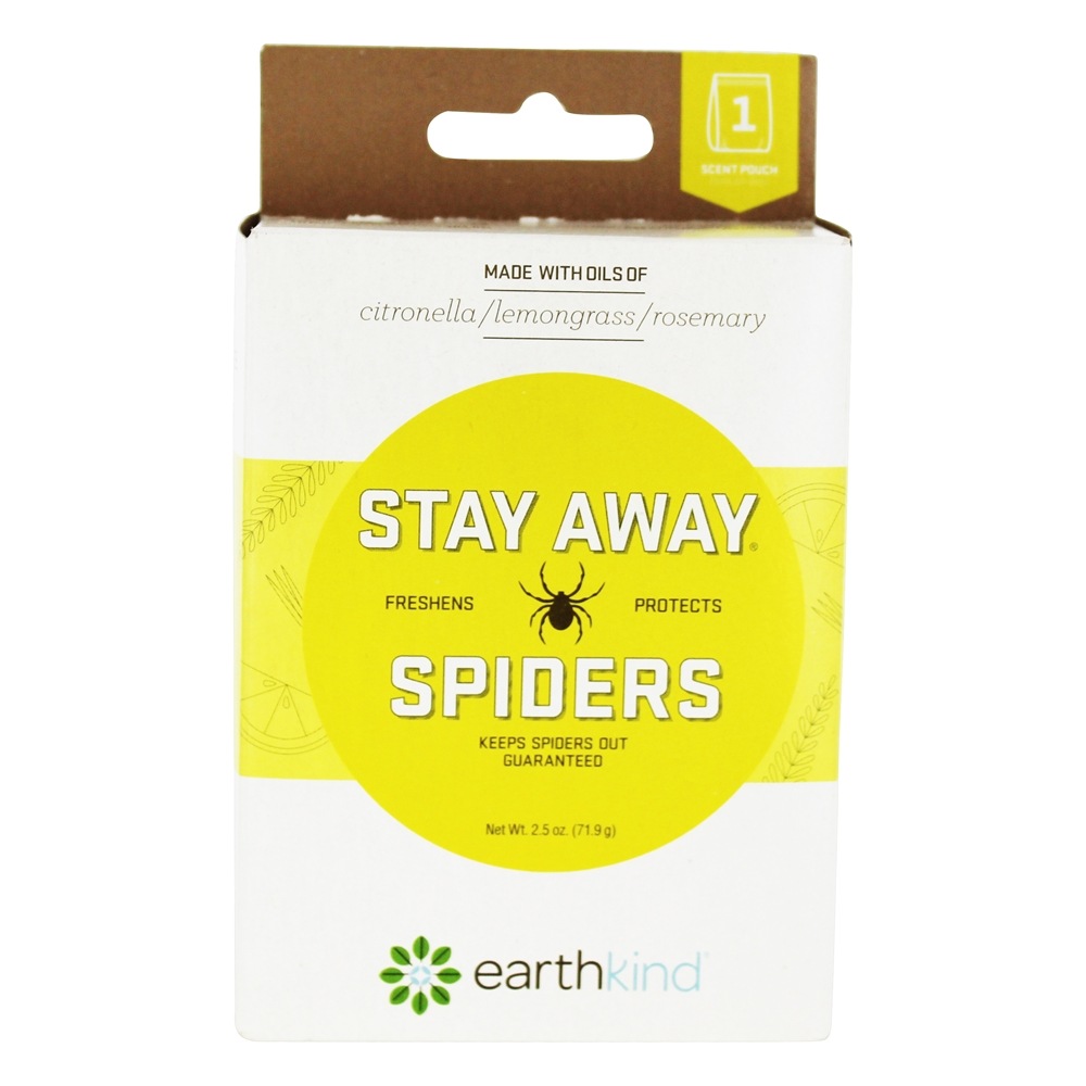 Ficar Longe Aranhas Essencial óleo Inseto Repelente Bolsa - 2.5 oz. Earth Kind