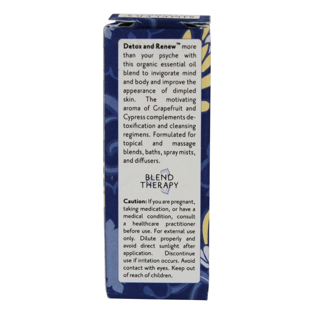 Mistura de Terapia Orgânica Desintoxicação e Renovação de Óleo Essencial - 0.17 fl. oz. Simplers Botanicals - Imagem 3