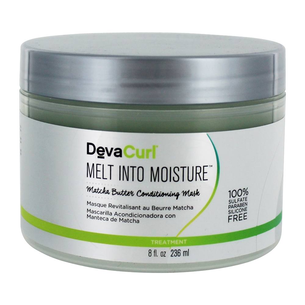 Derreta a máscara de condicionamento da manteiga Matcha de umidade - 8 fl. oz. DevaCurl