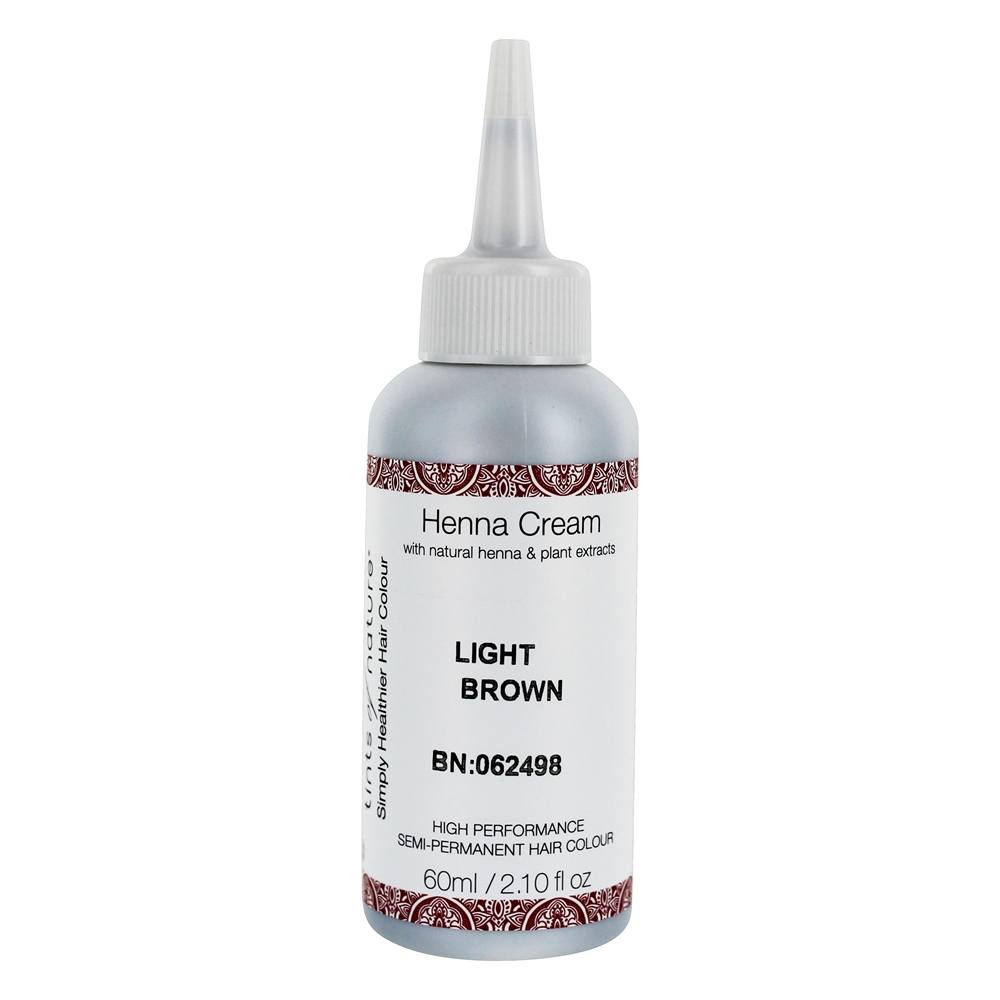 Hena Creme Cabelo Corante Luz Marrom - 2.46 fl. oz. Tints Of Nature - Imagem 2
