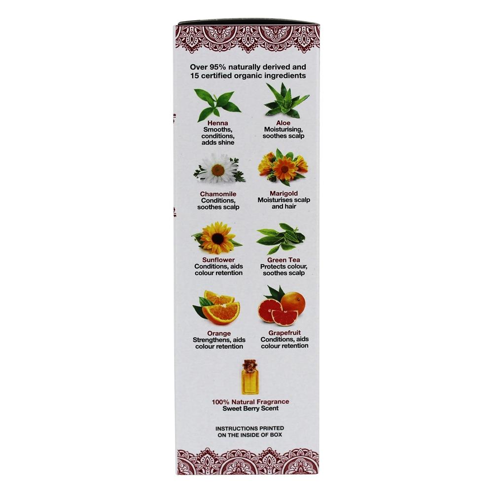 Hena Creme Cabelo Corante Luz Marrom - 2.46 fl. oz. Tints Of Nature - Imagem 3