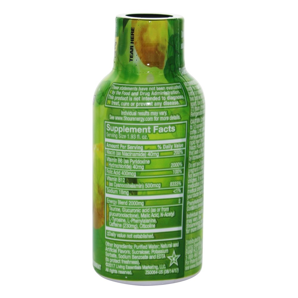 Limonada fresca da hortelã fresca da força extra do tiro da energia - 1.93 fl. oz. 5-Hour Energy - Imagem 2