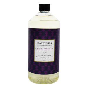 Comprar mão soap refill lavender cedar leaf - 32 fl. Oz. Caldrea preço no brasil banho banho & beleza sabonete de castela sabonetes suplemento importado loja 205 online promoção -