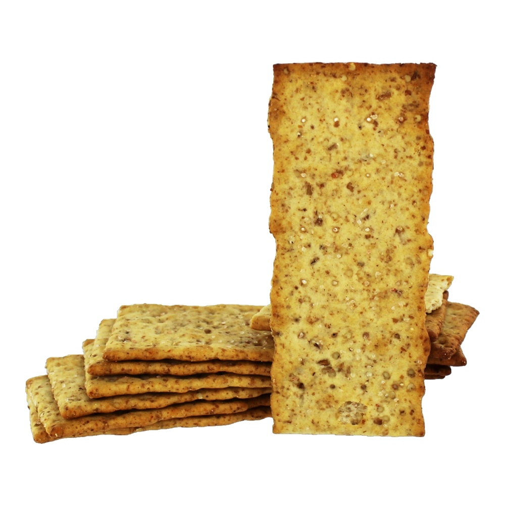 Bolachas Multigrain Flatbread Pink Himalayan Salt - 5.5 oz. Back To Nature - Imagem 5