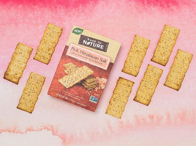 Bolachas Multigrain Flatbread Pink Himalayan Salt - 5.5 oz. Back To Nature - Imagem 6