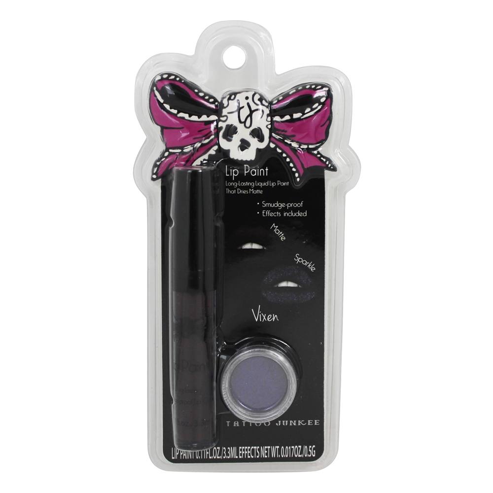 Pintura labial + efeito labial Vixen - 2 Contagem Tattoo Junkee