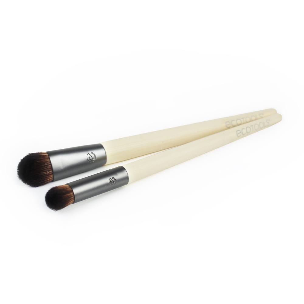 Final Sombra Duo Escovas para Eyeshadow - 2 Contagem EcoTools - Imagem 4
