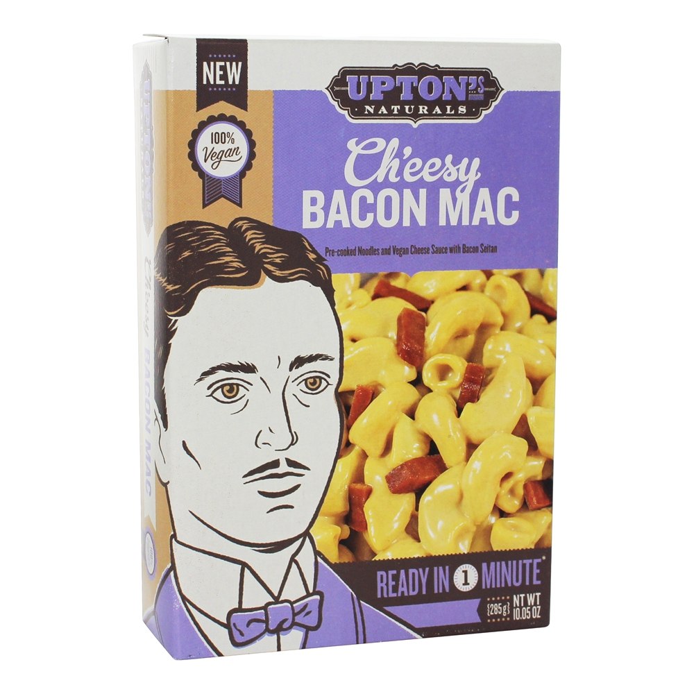 Ch'eesy Mac 100 % Bacon Vegano - 10.05 oz. Upton's Naturals