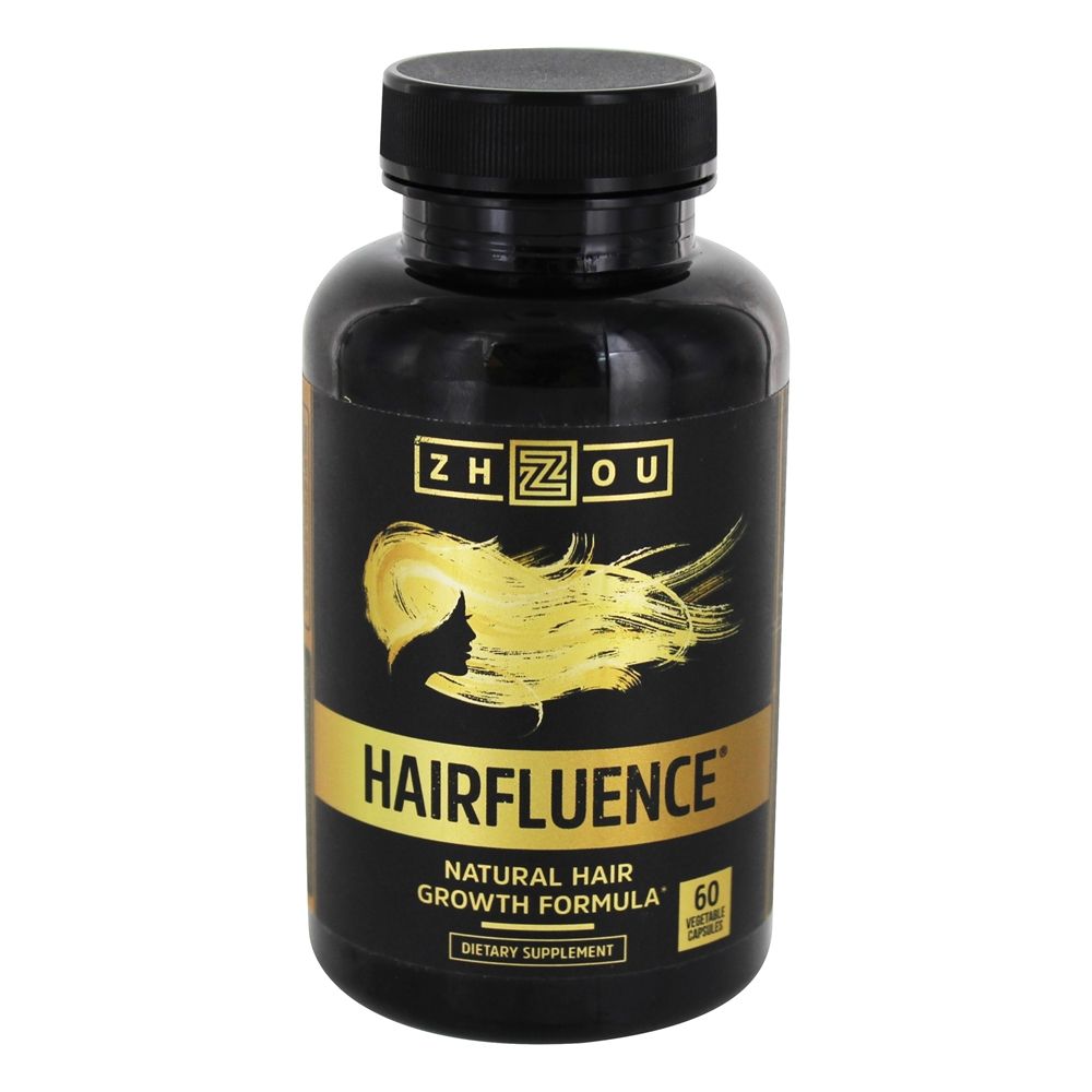 Hairfluence Fórmula Natural Para Crescimento do Cabelo - 60 Cápsula (s) vegetal (s) Zhou