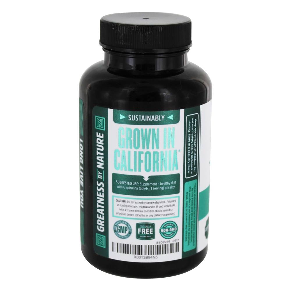 Spirulina Longevity Superfood - 180 Tablets Zhou - Imagem 3