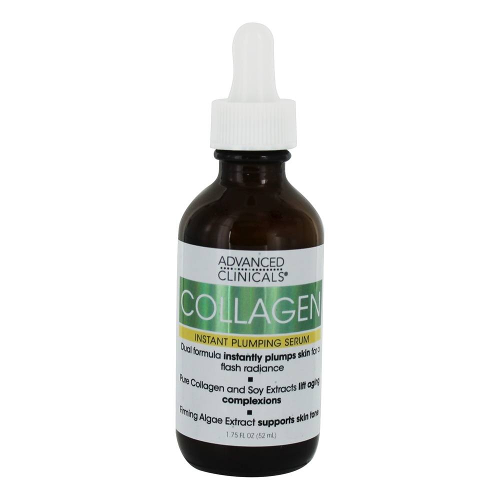 Soro Facial Instantâneo de Colágeno Plumping - 1.75 fl. oz. Advanced Clinicals - Imagem 2