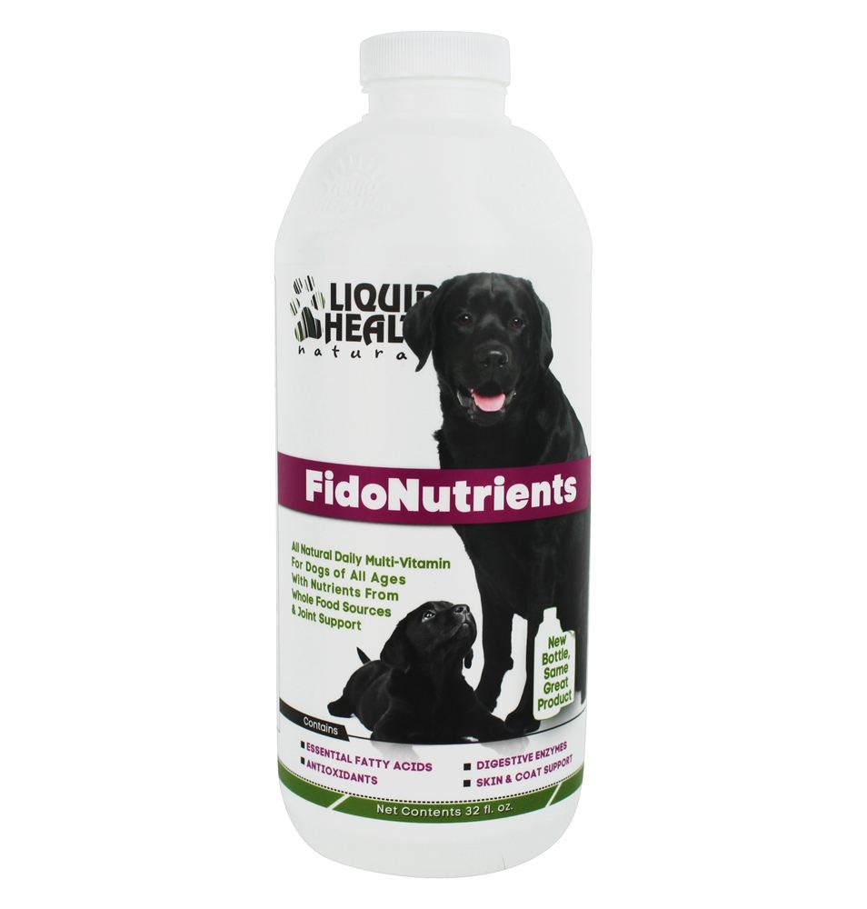 Vitaminas líquidas do cão de FidoNutrients K9 - 32 fl. oz. Liquid Health