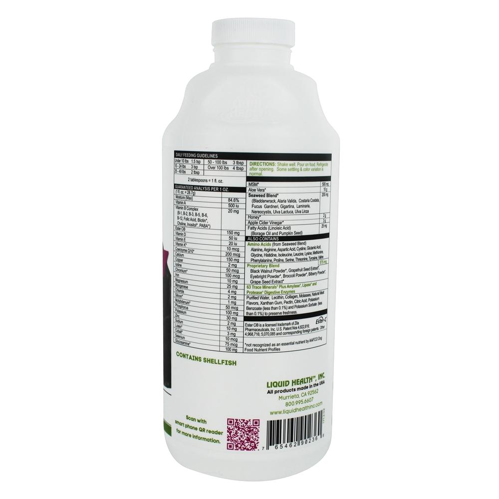 Vitaminas líquidas do cão de FidoNutrients K9 - 32 fl. oz. Liquid Health - Imagem 2
