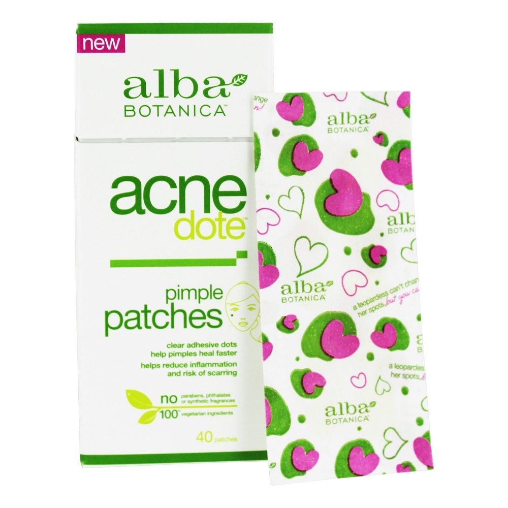 Patches de espinhas Acnedote - 40 Patch (s) Alba Botanica