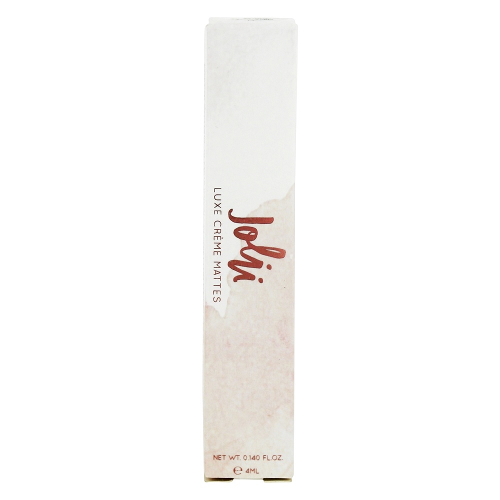 Luxo Creme Mates Líquido Batom Terra - 0.14 fl. oz. Jolii Cosmetics - Imagem 3