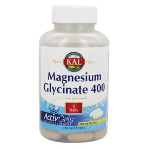 Comprar glicinato de magnésio 400 mg. - 120 softgels líquidos kal preço no brasil magnésio vitaminas e minerais suplemento importado loja 87 online promoção -