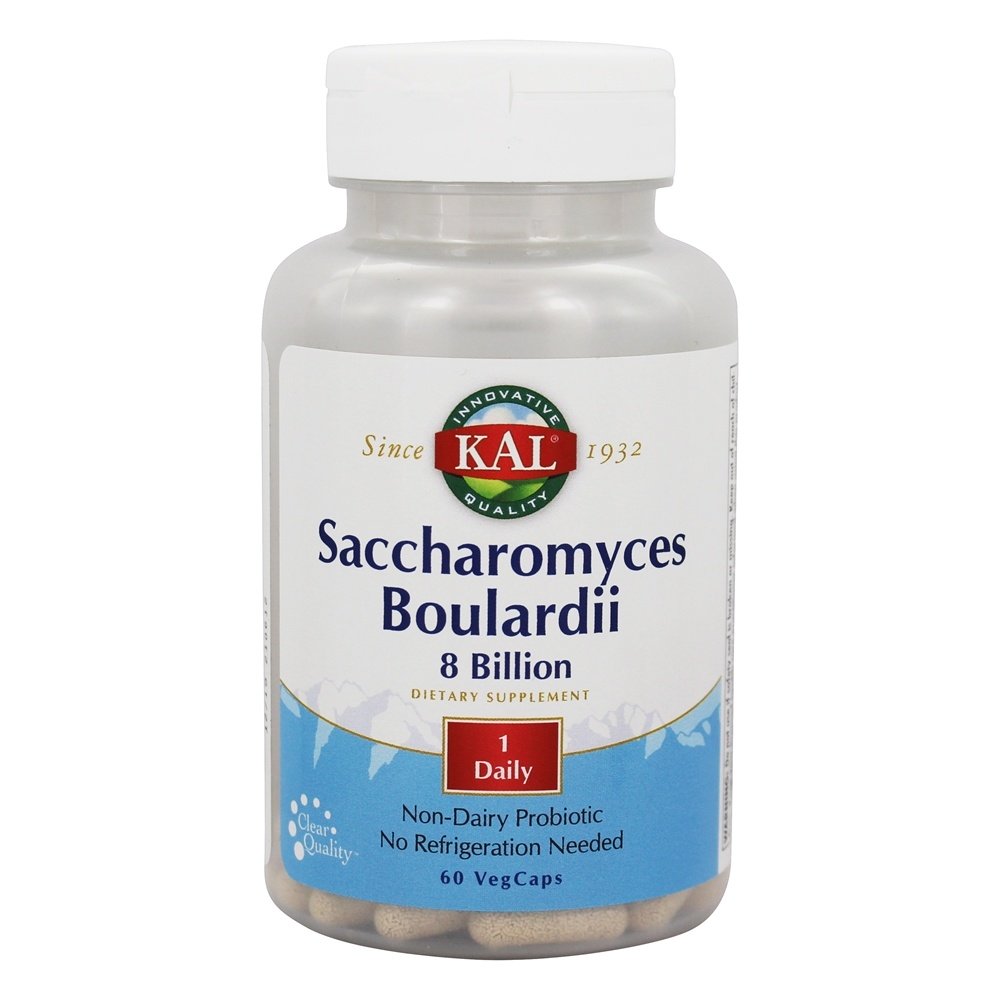 Probiótico não lácteo Saccharomyces Boulardii 8 Bilhões de UFC - 60 Cápsula (s) vegetal (s) Kal