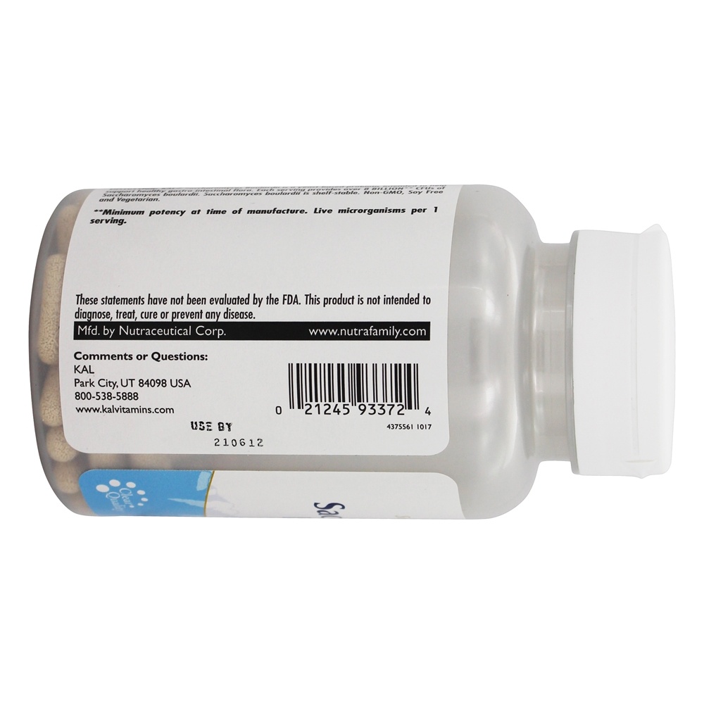 Probiótico não lácteo Saccharomyces Boulardii 8 Bilhões de UFC - 60 Cápsula (s) vegetal (s) Kal - Imagem 4