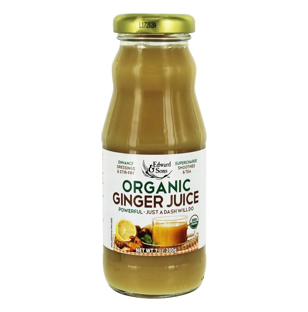 Suco orgânico de gengibre - 7 fl. oz. Edward & Sons