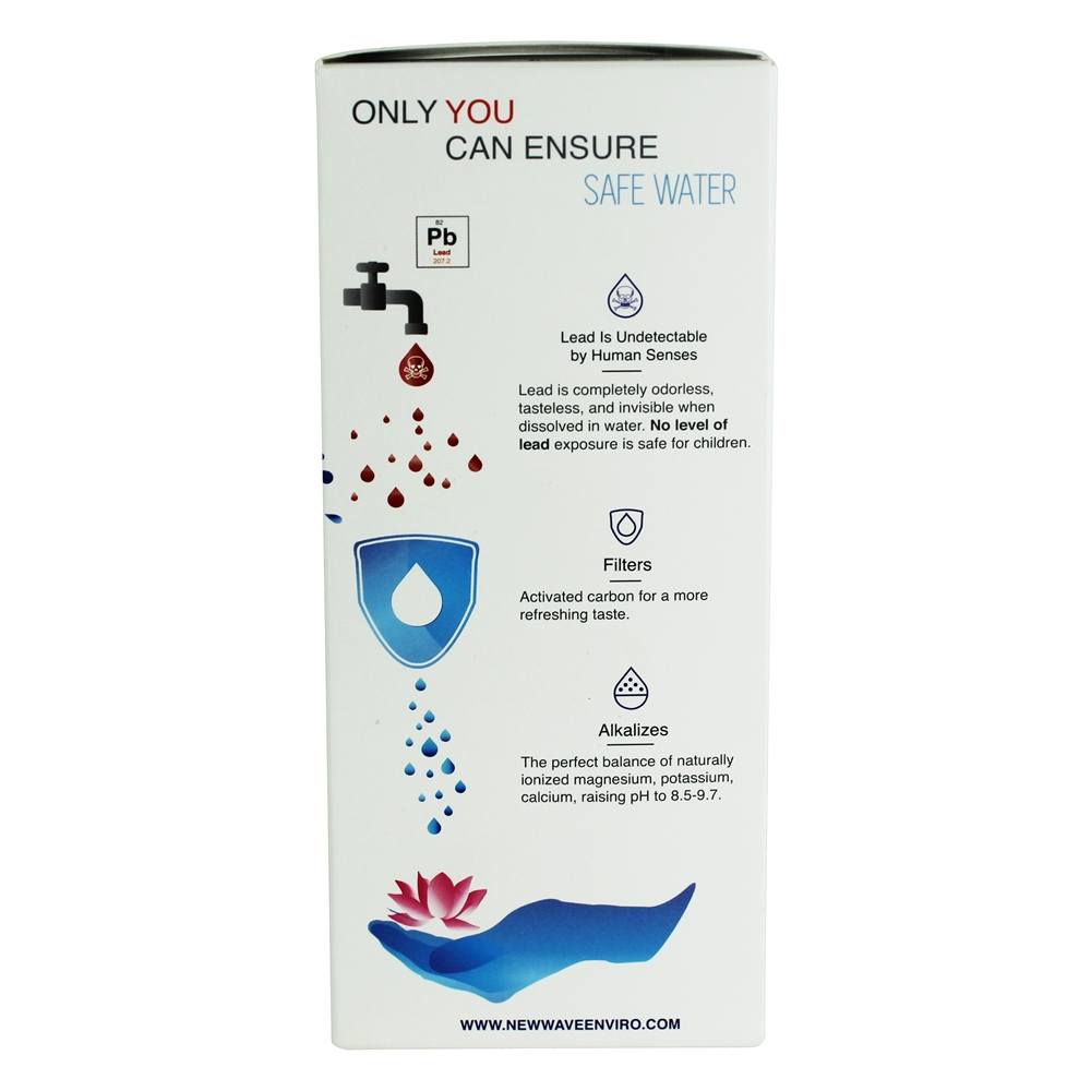Alkaline Plus - cartucho de substituição para remoção de chumbo New Wave Enviro Products - Imagem 5