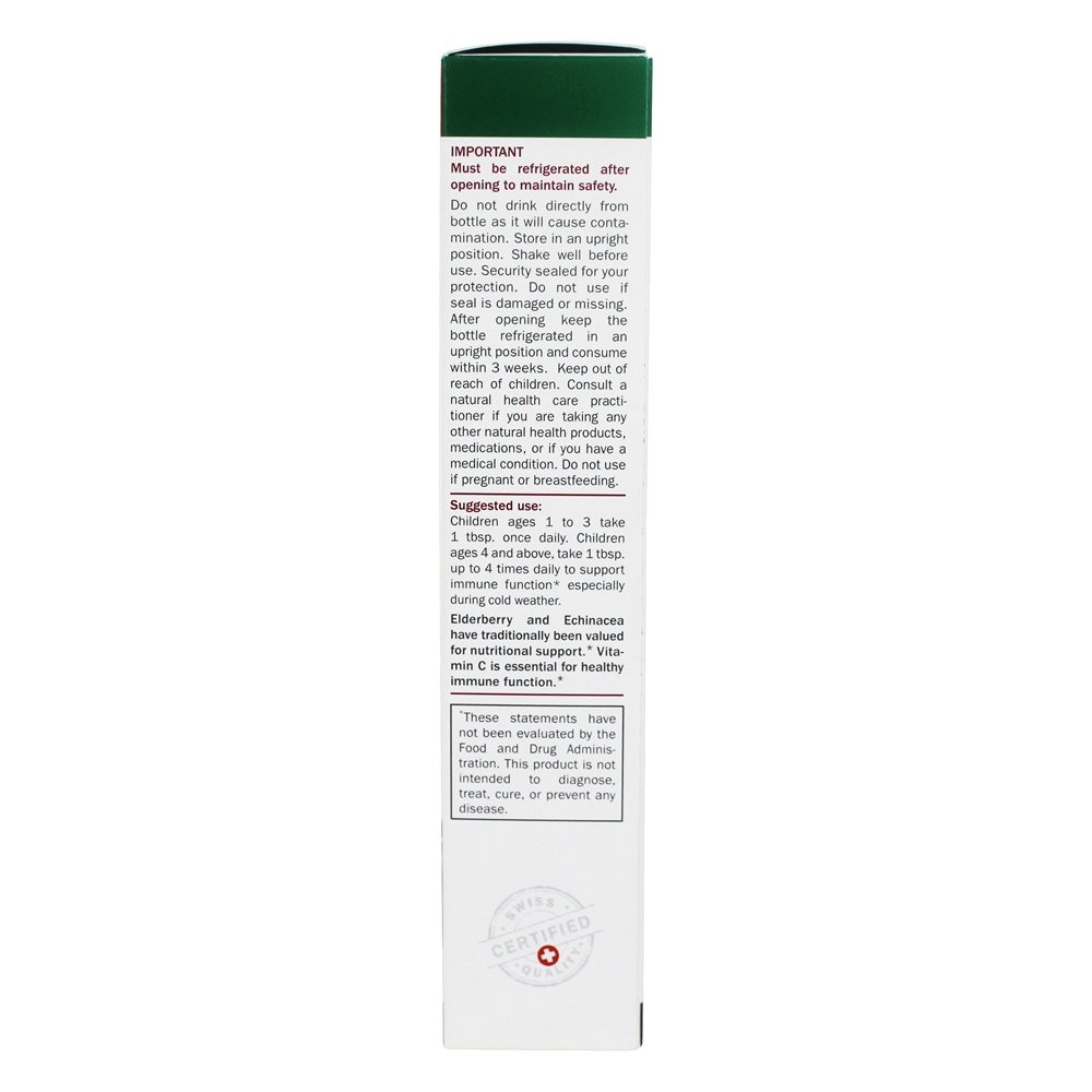 Sambu Guarda Sabugueiro Echinacea & Vitamina C Para Crianças - 5.9 fl. oz. Dr. Dunner - Imagem 4