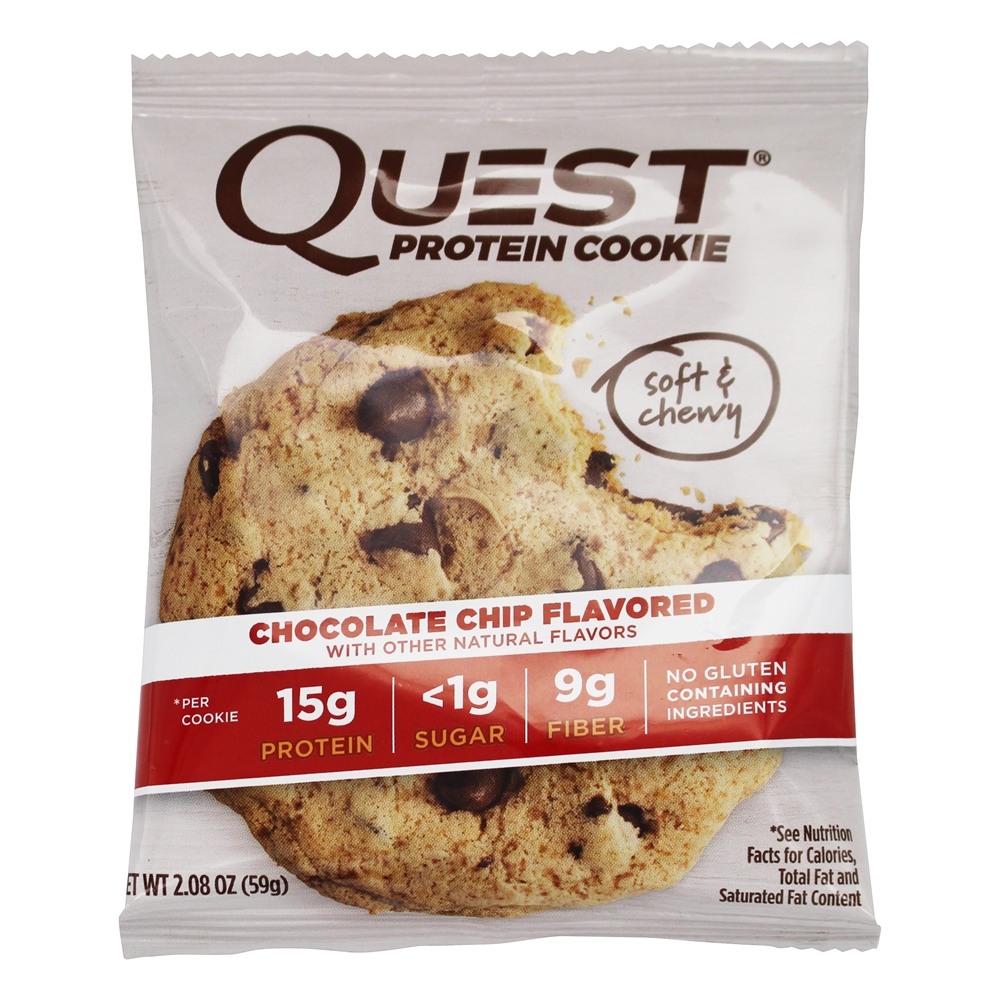Proteína Biscoito Caixa Chocolate Lasca - 12 Cookies Quest Nutrition - Imagem 3