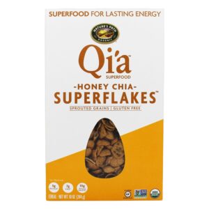 Comprar qi'a superfood superflakes mel chia - 10 oz. Nature's path organic preço no brasil alimentos & lanches cereal matinal suplemento importado loja 81 online promoção -