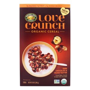 Comprar love crunch organic cereal chocolate escuro e manteiga de amendoim - 10 oz. Nature's path organic preço no brasil alimentos & lanches cereal matinal suplemento importado loja 57 online promoção -