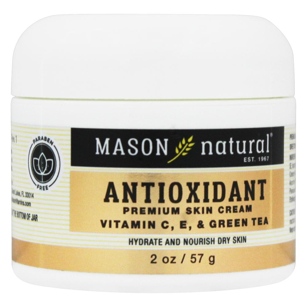Creme de Pele Premium Antioxidante - 2 oz. Mason Natural