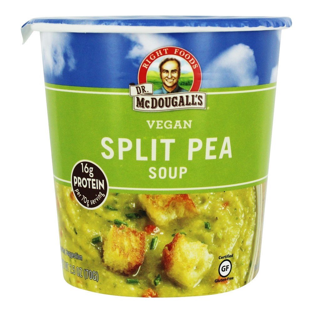 Sopa de ervilha vegan - 2.5 oz. Dr. McDougall's