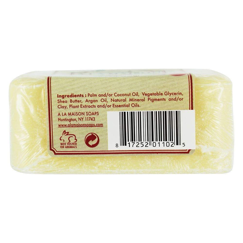 Sabonete de barra tradicional francês para mão e corpo mel Crisp Apple - 8.8 oz. A La Maison - Imagem 2
