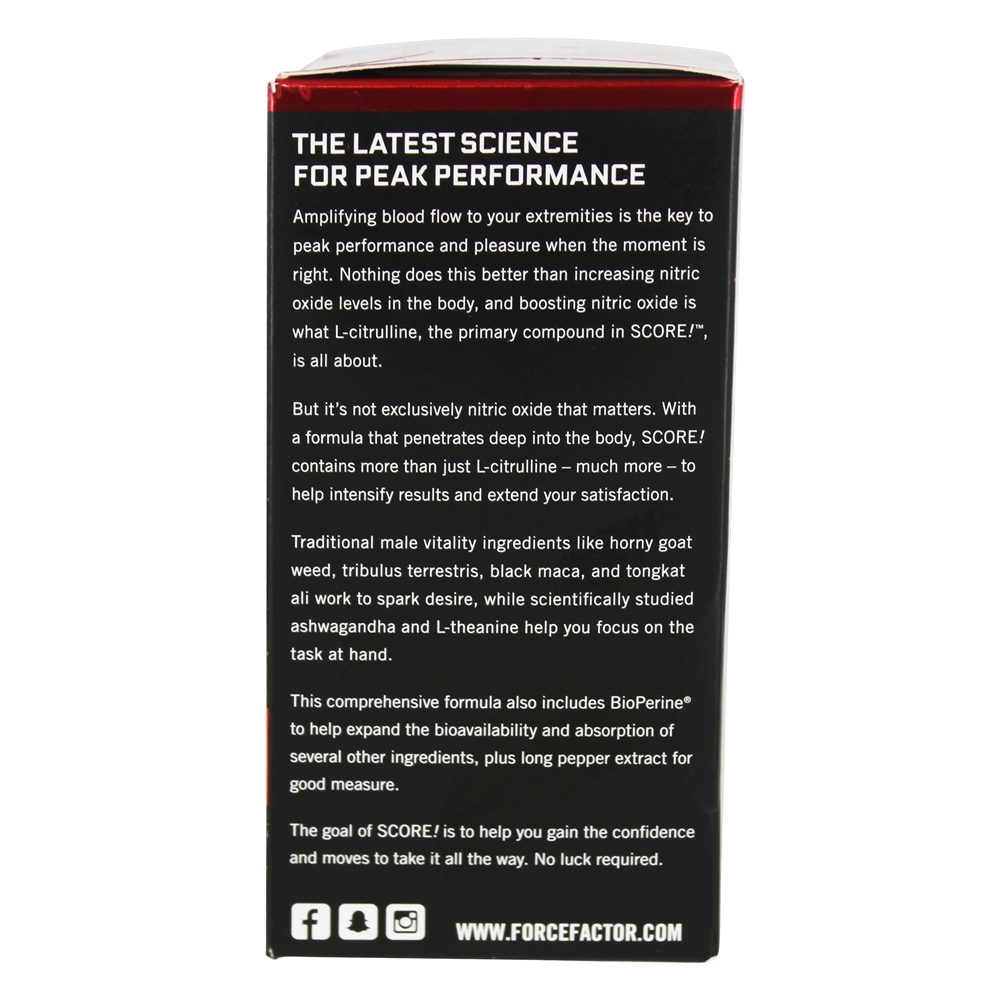 Ponto! Premium Libido Enhancer - Cápsulas 76 Force Factor - Imagem 5
