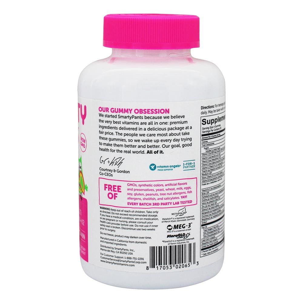 Teen Girl! Multivitamínico Completo - 120 Gummies SmartyPants - Imagem 3