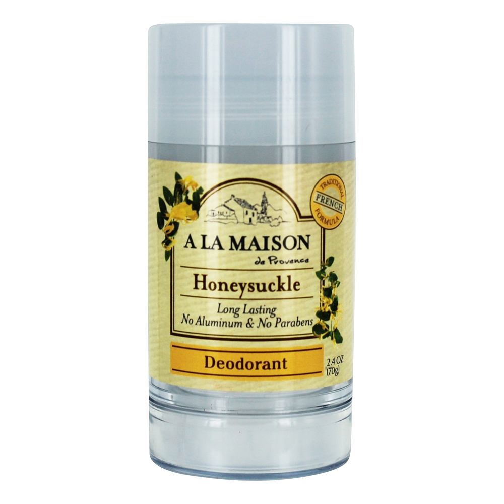 Fórmula francesa tradicional Desodorante de longa duração Madressilva - 2.4 oz. A La Maison