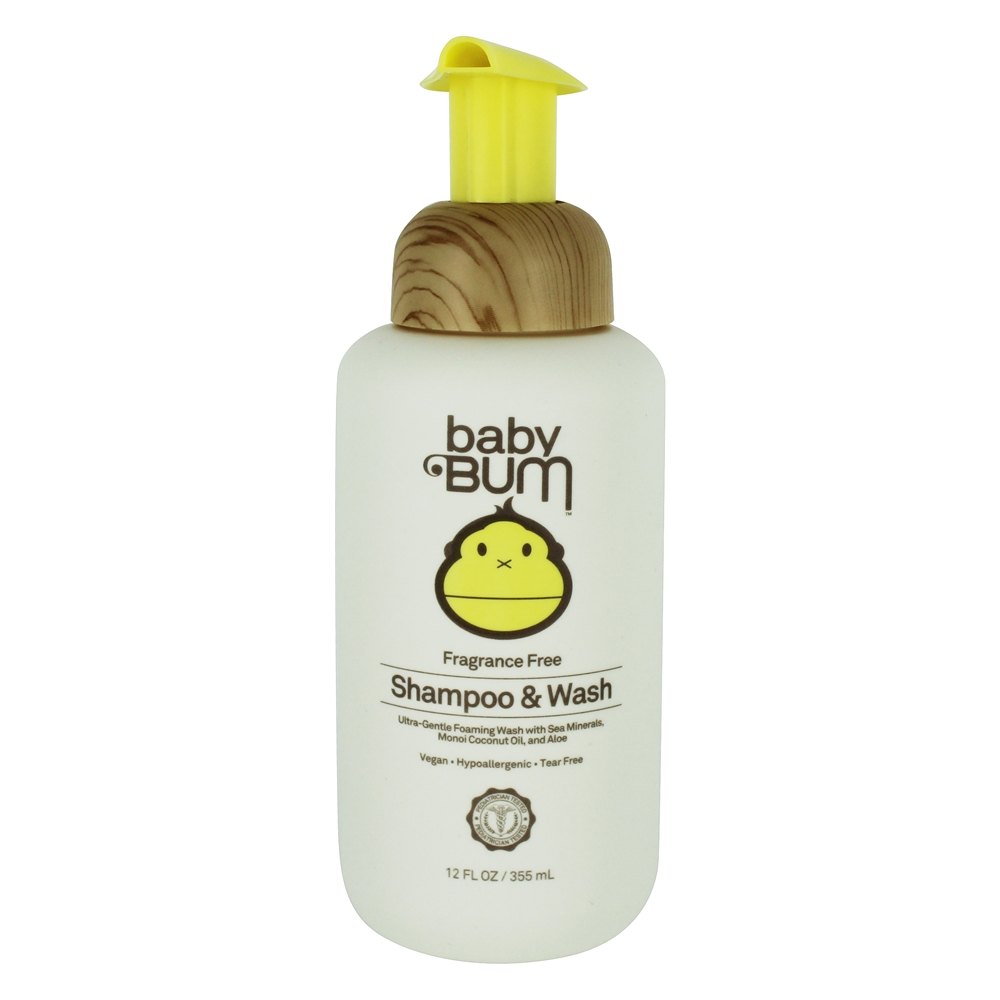 Champô Espumante & Lavagem Sem Fragrância - 12 fl. oz. Ba