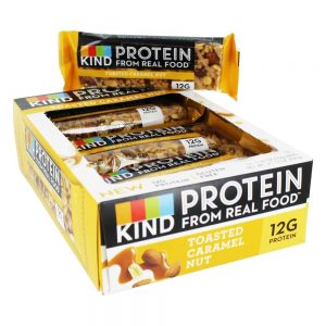Comprar barras de proteína sem glúten caixa tostada com caramelo - 12 barras kind bar preço no brasil barras de proteínas barras nutricionais suplemento importado loja 23 online promoção -