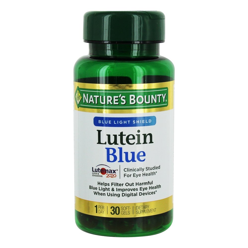 Lutein Blue Barreira Contra a Luz Azul - 30 Softgels Nature's Bounty - Imagem 2