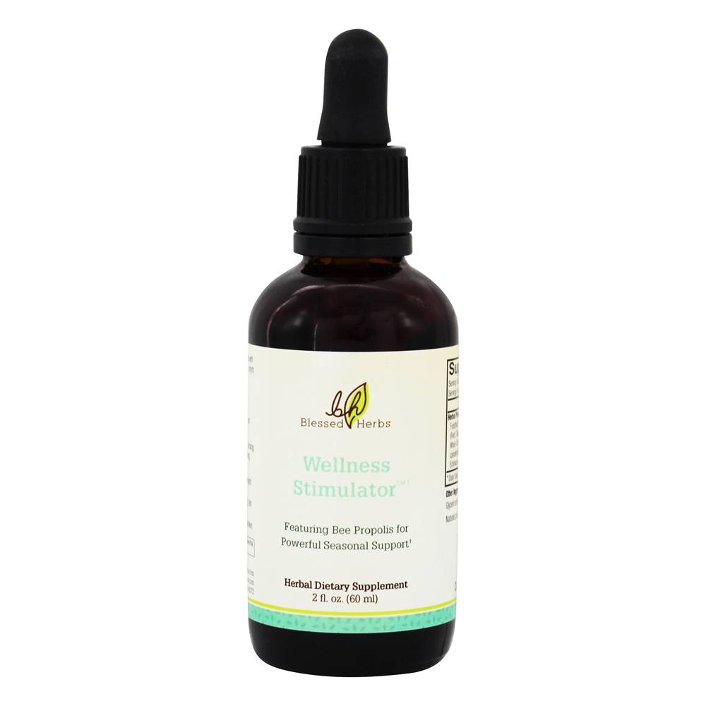 Estimulador de bem-estar com própolis de abelha - 2 fl. oz. Blessed Herbs